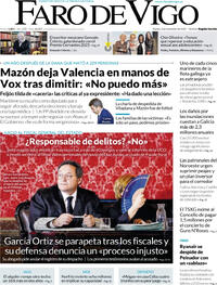 Portada Faro de Vigo 2025-11-04