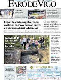 Portada periódico Faro de Vigo