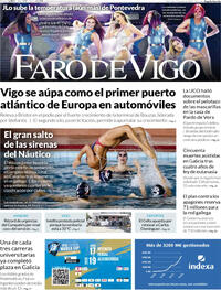 Portada periódico Faro de Vigo
