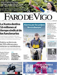 Portada Faro de Vigo 2025-10-11