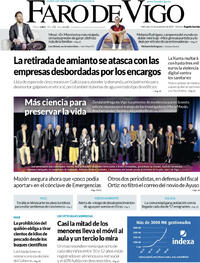 Portada Faro de Vigo 2025-11-12