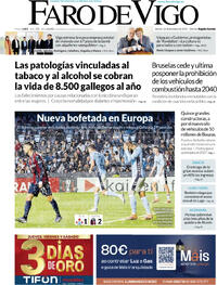 Portada Faro de Vigo 2025-12-12