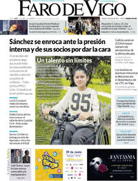 Portada periódico Faro de Vigo
