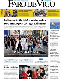 Portada Faro de Vigo 2025-09-14