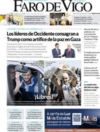 Portada Faro de Vigo 2025-10-14