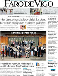 Portada Faro de Vigo 2025-12-14