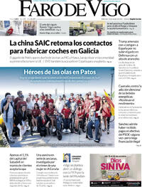 Portada Faro de Vigo 2025-10-15