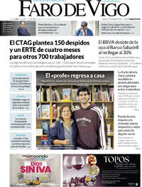 Portada Faro de Vigo 2025-10-17