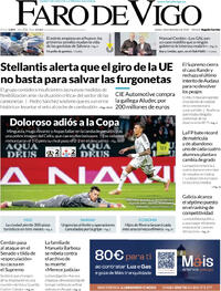 Portada Faro de Vigo 2025-12-18