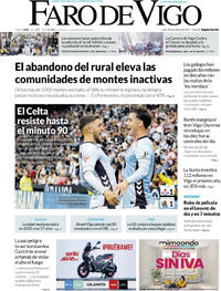 Portada Faro de Vigo 2025-10-20