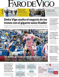 Portada Faro de Vigo 2025-12-21