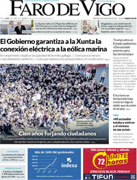 Portada Faro de Vigo 2025-09-24