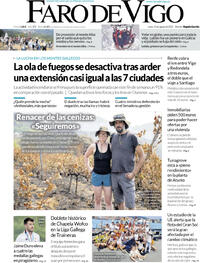 Portada Faro de Vigo 2025-08-25