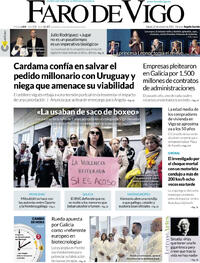 Portada Faro de Vigo 2025-10-25