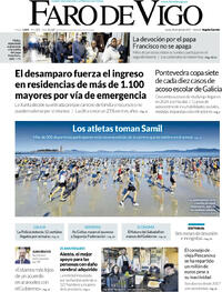 Portada periódico Faro de Vigo