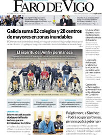 Portada Faro de Vigo 2025-10-28