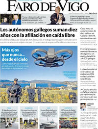 Portada Faro de Vigo 2025-12-29