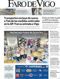 Portada Faro de Vigo 2025-12-30