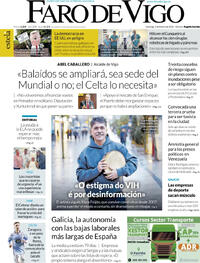 Portada Faro de Vigo 2026-02-01