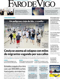 Portada Faro de Vigo 2026-08-01