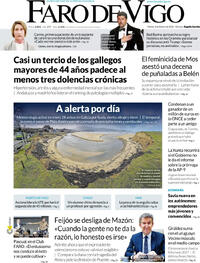 Portada Faro de Vigo 2026-02-03