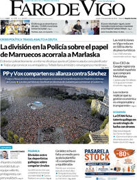 Portada Faro de Vigo 2026-09-03