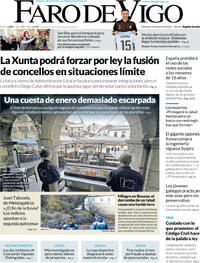 Portada Faro de Vigo 2026-02-04