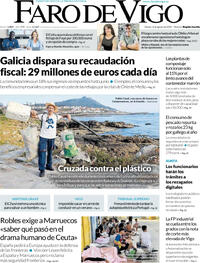 Portada Faro de Vigo 2026-08-04