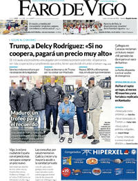 Portada Faro de Vigo 2026-01-05
