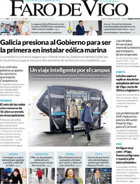Portada Faro de Vigo 2026-02-05