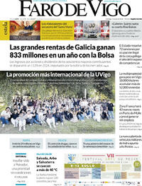 Portada Faro de Vigo 2026-07-05