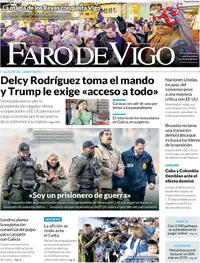 Portada Faro de Vigo 2026-01-06