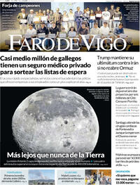 Portada Faro de Vigo 2026-04-07