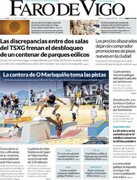 Portada periódico Faro de Vigo