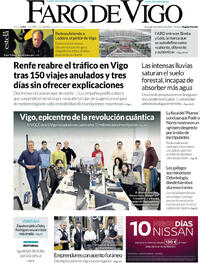 Portada Faro de Vigo 2026-02-08