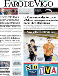 Portada Faro de Vigo 2026-04-08