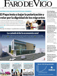 Portada Faro de Vigo 2026-06-09