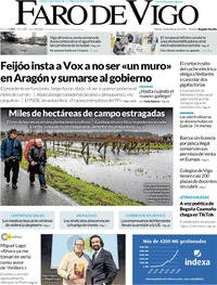 Portada Faro de Vigo 2026-02-10