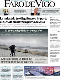 Portada Faro de Vigo 2026-02-11