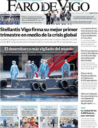 Portada Faro de Vigo 2026-05-11