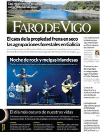 Portada Faro de Vigo 2026-08-12