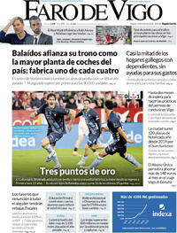 Portada Faro de Vigo 2026-01-13
