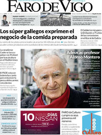Portada Faro de Vigo 2026-02-13