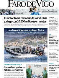 Portada Faro de Vigo 2026-07-13