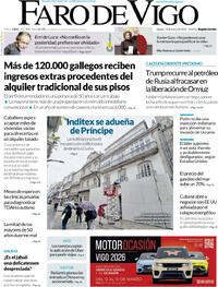 Portada Faro de Vigo 2026-03-14