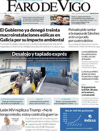 Portada Faro de Vigo 2026-04-14