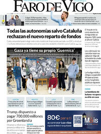 Portada Faro de Vigo 2026-01-15