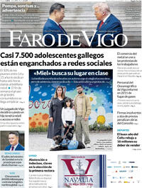 Portada Faro de Vigo 2026-05-15