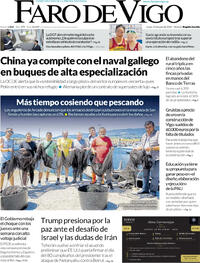 Portada Faro de Vigo 2026-06-15