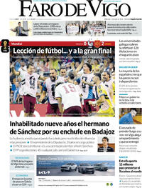 Portada Faro de Vigo 2026-07-15